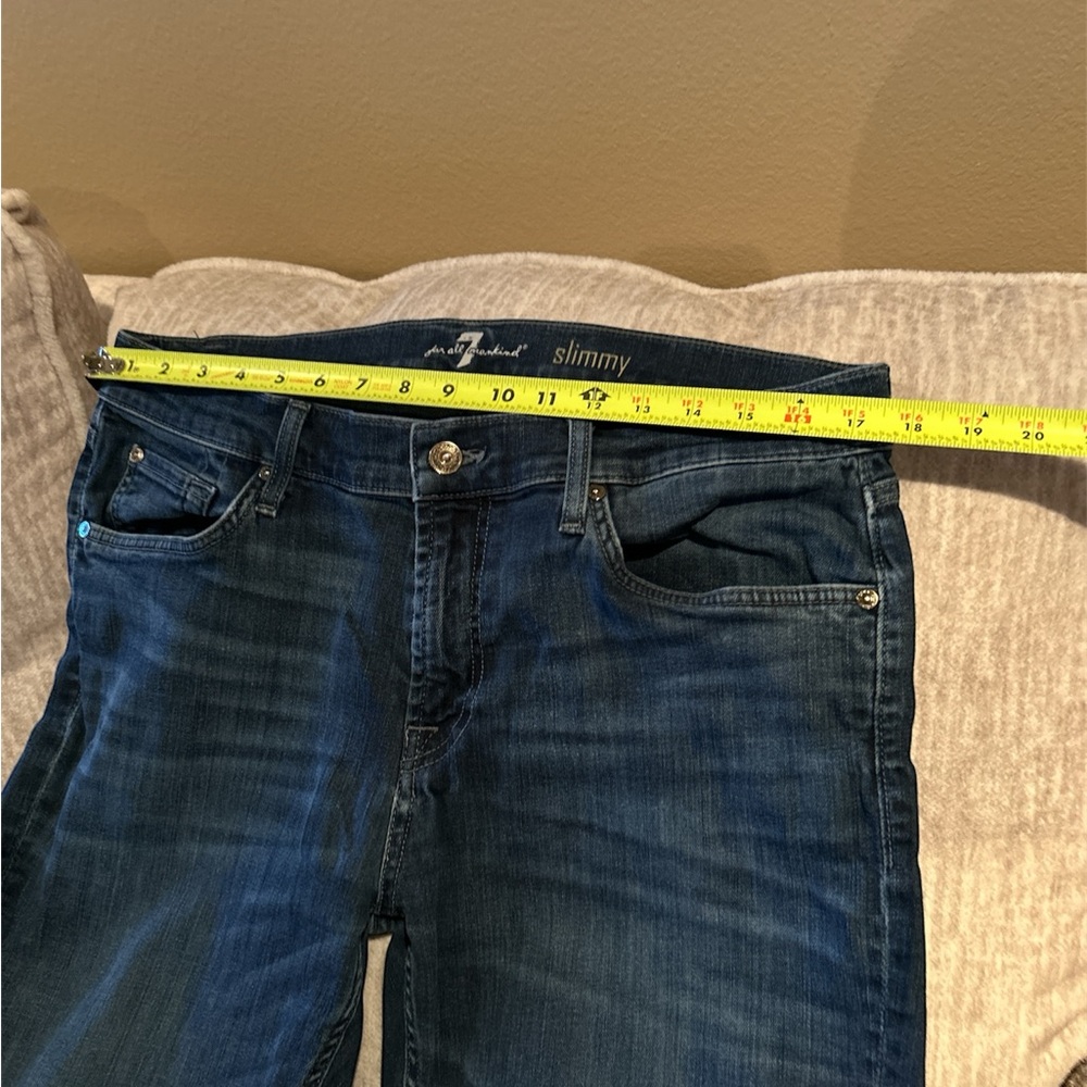 7 For All Mankind Slimmy Jeans in Deep Indigo
